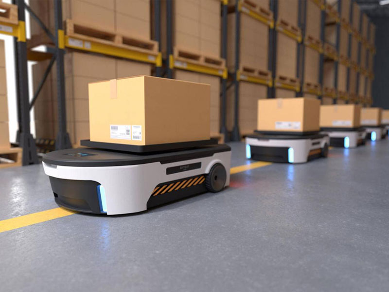 AGV Aistriú robot
